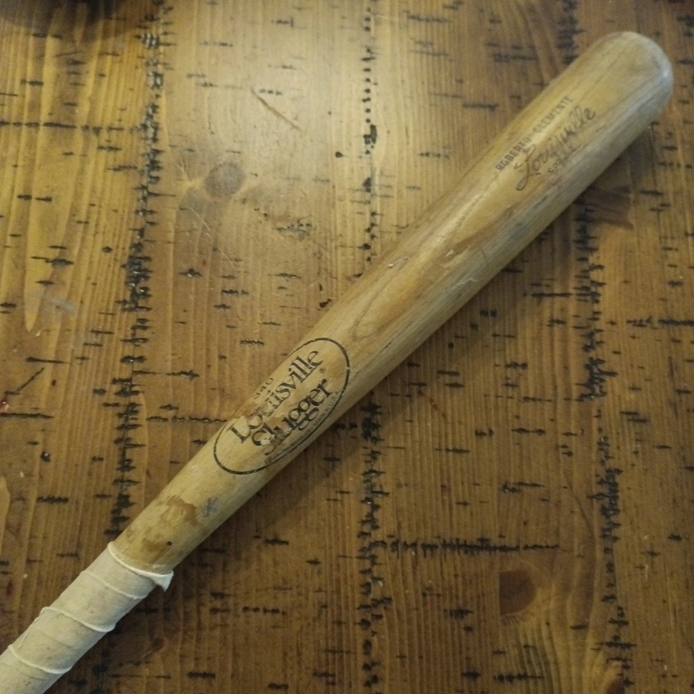 Vintage Louisville Slugger 340 Roberto Clemente Special Wood Baseball Bat USA